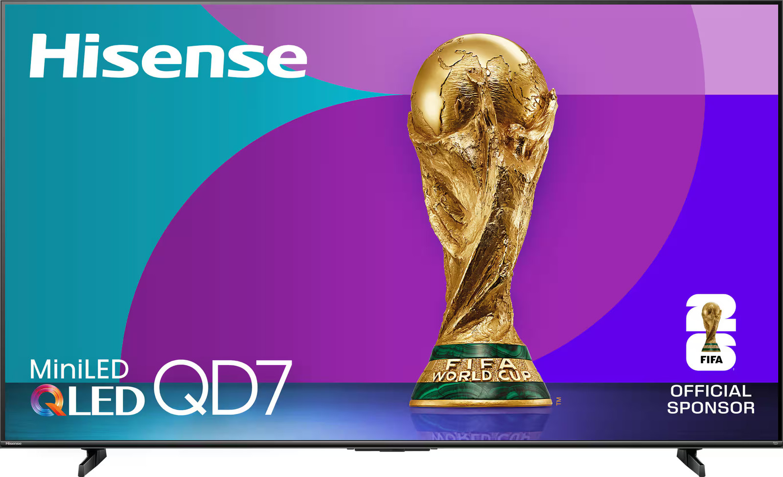Hisense 50" Class QD7 Series MiniLED QLED 4K UHD Smart Fire TV (2025)
