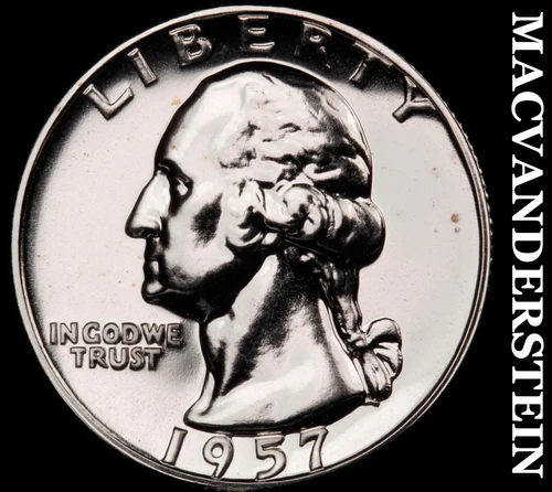 1957 Washington Quarter- Silver Choice Gem Proof Luster #i503
