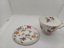 China Cup & Teapot stand? Birds Flowers Crown Staffordshire RGD NO: 59262