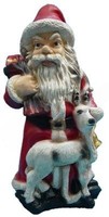 Design Weihnachtsmann Figur Garten Statue Skulptur Figuren Skulpturen Deko Neu