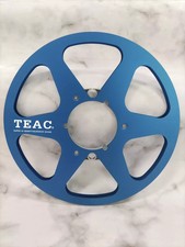 One Pair 10.5'' Blue TEAC Tape reel High Quality Aluminum Take Up Reel