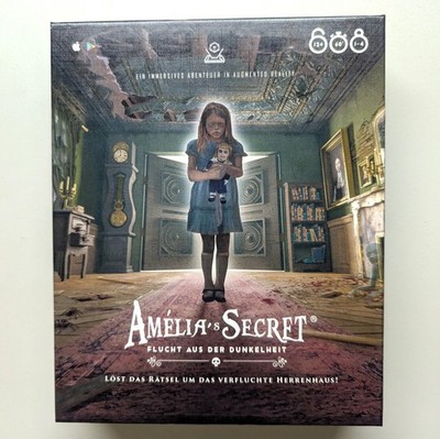 Amelia s Secret   Mystery- & Rätselspiel von Asmodee | Escape-/Detektivspiel