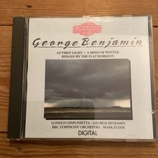 Nimbus CD George Benjamin: Orchestral Works At First Light A Mind Of Winter NM