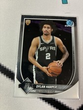 Dylan Harper 2025-26 Bowman Chrome RC #BCV-2 Spurs