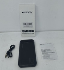Power Bank 10000mAh Portable Charger Slim External Battery Pack with 2 USB 2.4A