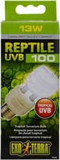 Exo Terra Repti-Glo 5.0 Compact Fluorescent Tropical Terrarium Lamps 13 Watt NEW