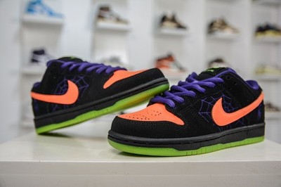 N*ke SB*DUNK Low Night of Mischief Halloween BQ6817-006 Men's shoes Size 4-13