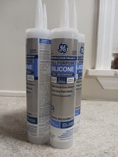 Ge 2795576 Silicone Sealant, 10 Oz, Cartridge, Clear, Silicone 5 Ps