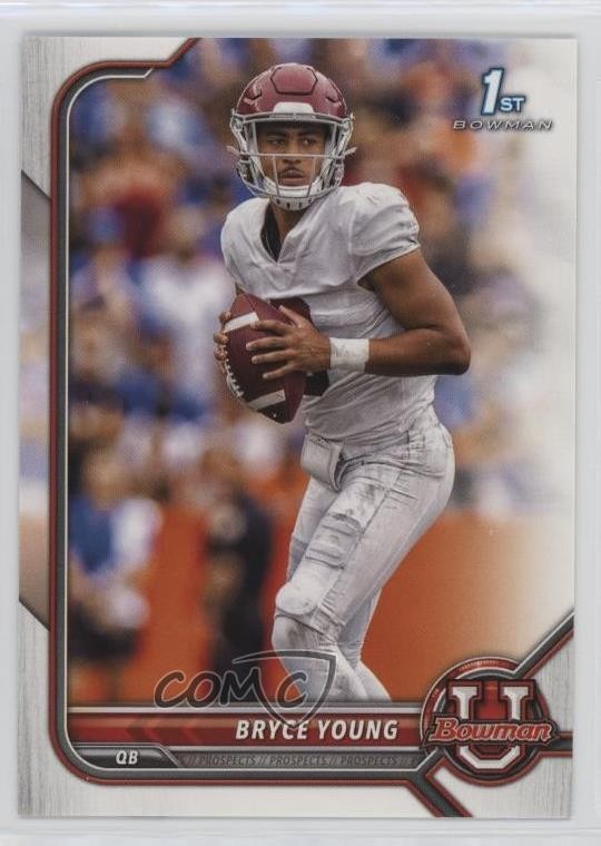 2021-22 Bowman U Bryce Young #4 0q37