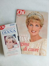 videocassetta Principessa Diana con giornale d' epoca