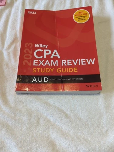 Wiley CPAexcel Exam Review 2018 Study Guide: Auditing and Attestatio - VERY GOOD