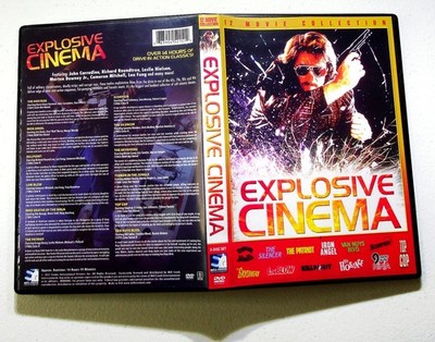 Explosive Cinema 12 Movie Collection DVD 2011 Action Classics Richard Roundtree