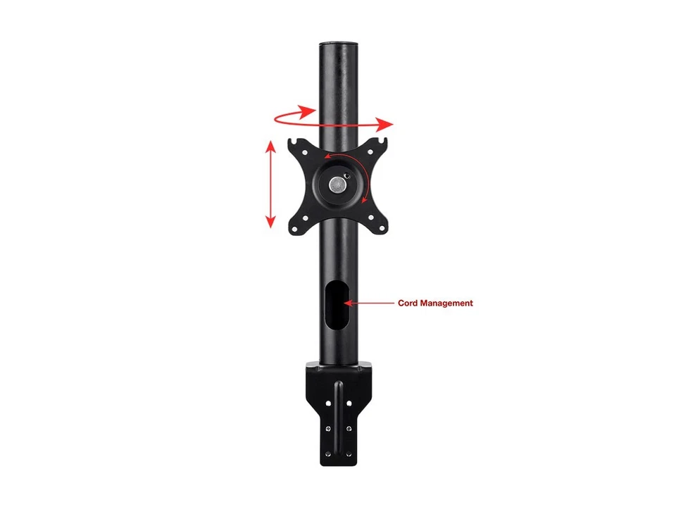 Monoprice Essential Single-Monitor Desk Mount - Image 4 of 4