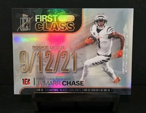 2025 Topps Signature Ja'Marr Chase Base (RAW)