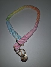 Glow Pups Dog Collar Slip Lead, Handmade Colorful Rope for Medium and Large...