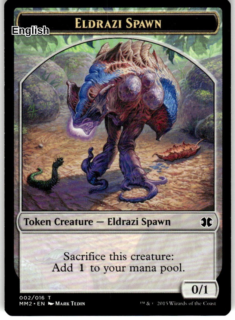 Eldrazi Spawn Token (002) - Token [2] - Modern Masters 2015