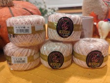 Olympus Thread Emmy Grande Lame Lace Thread Fine L116 Baby Pink 25g LOT OF 5 Qty