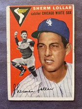 1954 Topps #39 Sherm Lollar Chicago White Sox