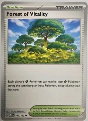 Pokemon - Vitality Forest 117/132 - Mega Evolution - NM/M