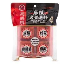 Haidilao Spicy Hot Pot Pack of 4 Cube 360g
