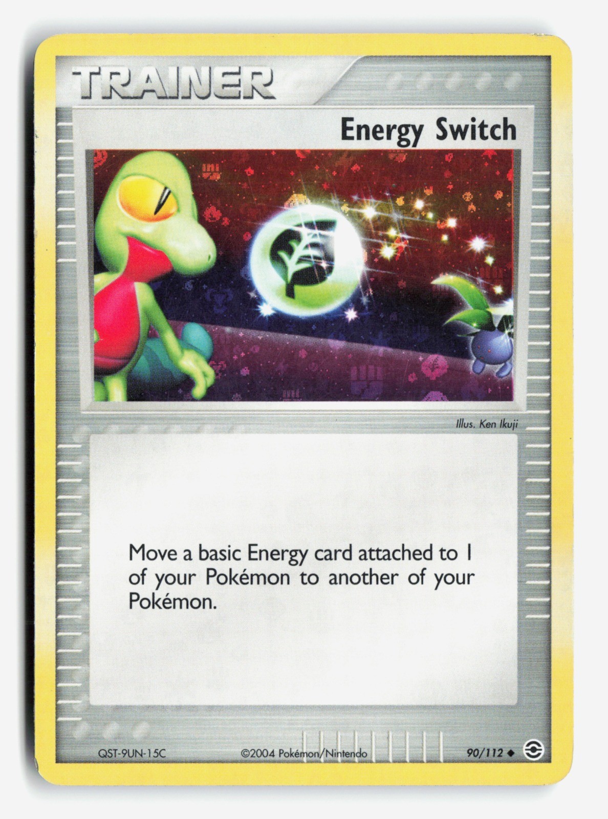 Energy Switch 90/112 FireRed & LeafGreen Reverse Holo Pokemon MP Ken Ikuji