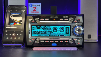 Kenwood DPX-9200WMP 2DIN Car Audio CD MD Player Added Bluetooth
