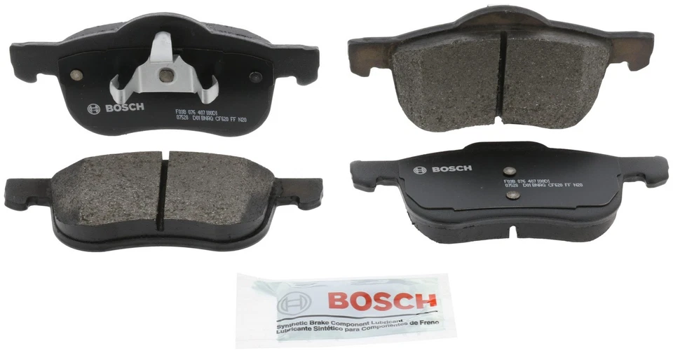 Kit de pastillas de freno y rotor de cerámica Bosch QuietCast para 00-09 Volvo S60 V70 S80 XC70 Foto 2 de 4