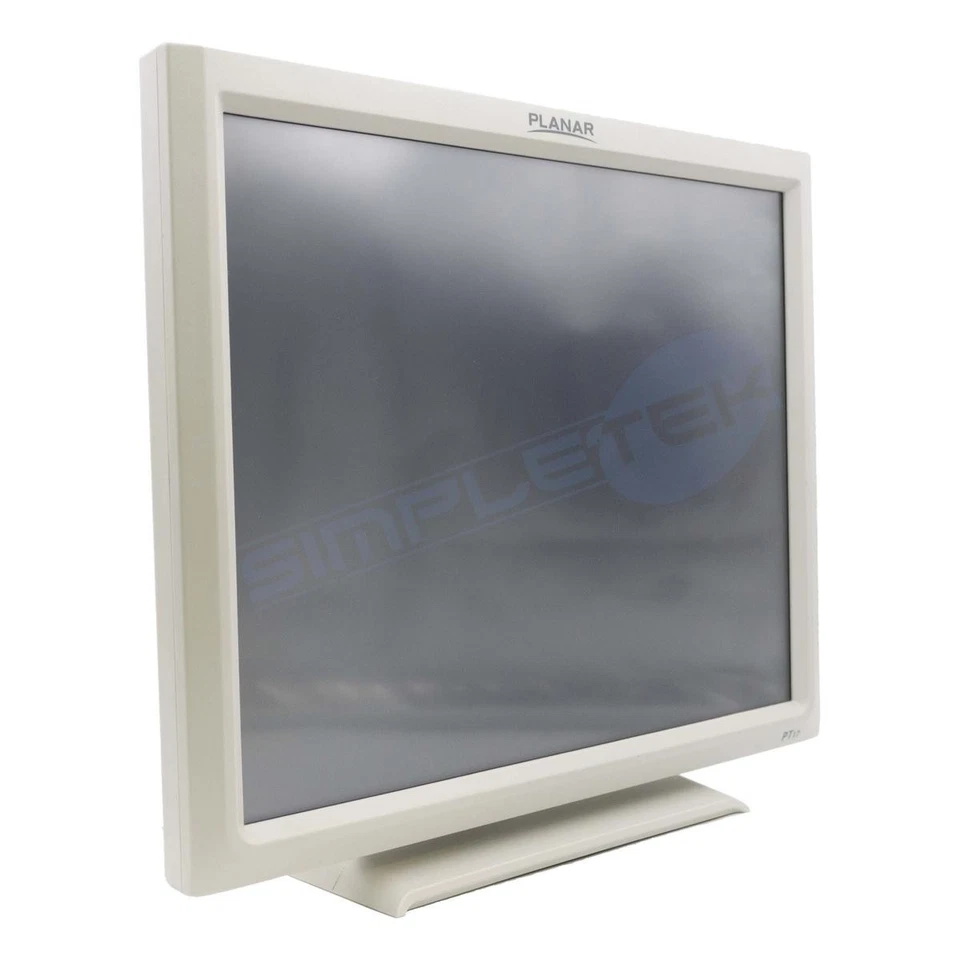 Planar Pt1745r-wh Monitor 17 " Touch Screen Square 4:3 Case Pos Reconditioned - Image 2 of 4