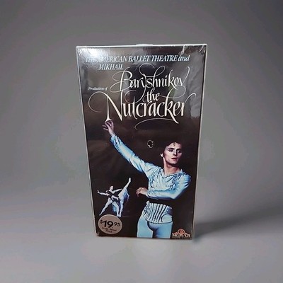 THE NUTCRACKER, VHS, MIKHAIL BARVSHNIKOV, MGM, BALLET, TCHAIKOVSKY