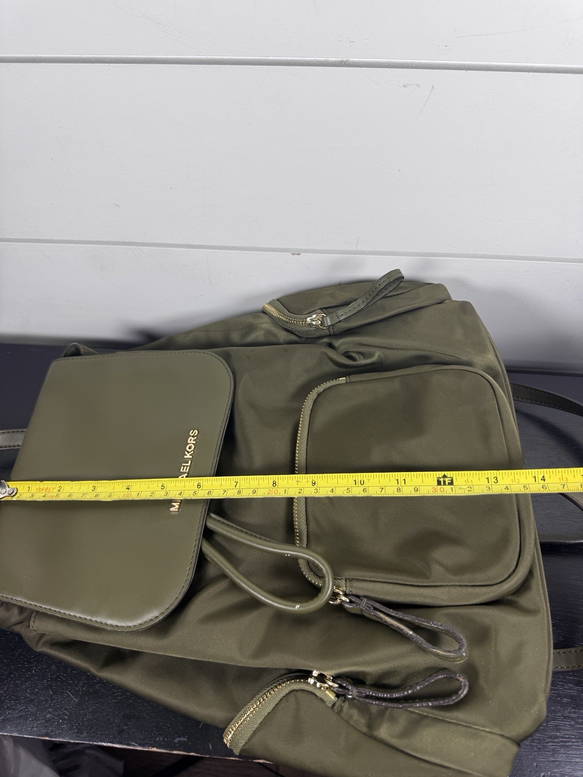 Michael Kors  Abbey Cargo Drawstring Backpack Bag… - image 16