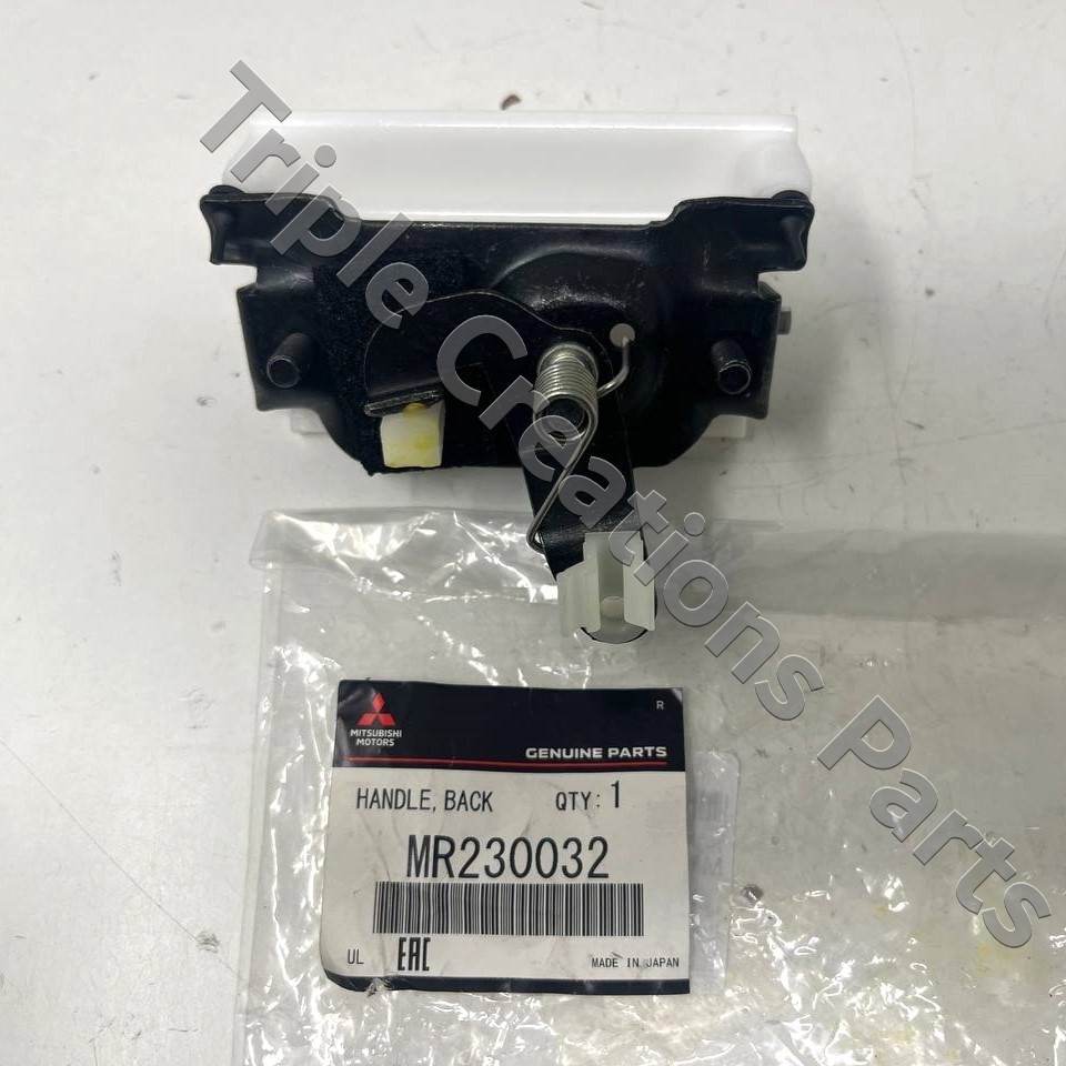 Genuine Mitsubishi MR230032 Handle Back Door Outside OEM | eBay