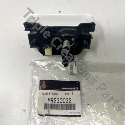 Genuine Mitsubishi MR230032 Handle Back Door Outside OEM | eBay