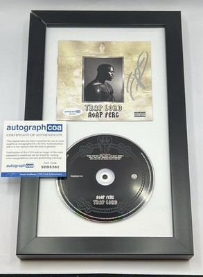 ASAP FERG SIGNED TRAP LORD CD WITH FRAME - ACOA COA