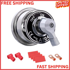 Battery Disconnect Switch 12V 24V 48V Heavy Duty Battery Shut off Cut off Power