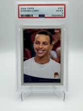 Topps 2009-10 Stephen Curry Rookie #321 Warriors PSA 4 VG-EX Basketball Card. rookie card picture