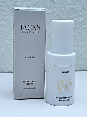 Jacks Beauty Line * Day Cream SPF 30 * travel size * 15ml * neu und ungeöffnet
