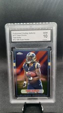 Todd Gurley 2015 Topps Chrome 89 STYLE ROOKIE CARD #89-TG PGA 10 Gem Mint RAMS
