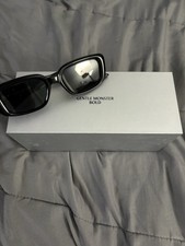 Gentle Monster Bold Black Sunglasses Black Frame Black Lenses Brand New