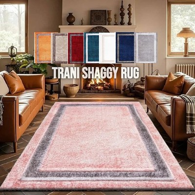 Shaggy Teppiche Großflächenteppich Wohnzimmer Schlafzimmerteppich Flur Läufer Flauschige Teppiche