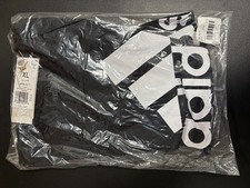 Adidas Men's Short Sleeve Essential The Go-To Crew Neck T-Shirt Black White XL
