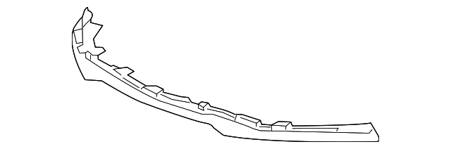Подлинная крышка переднего нижнего бампера GM 84095934 - Изображение 3 из 4