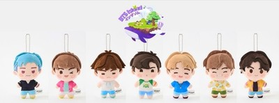 BTS ISLAND In The Seom Plush Mascot Keychain Set Official Japan