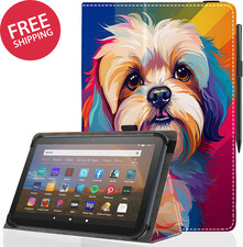Universal 10 10.1 Inch Android Tablet Case,Slim Folding Stand Cover for All 9"-1