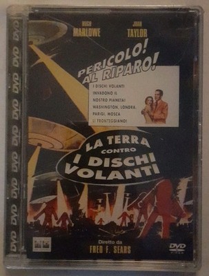 Dvd La Terra Contro I Dischi Volanti Hugh Marlowe Nuovo Sigillato Jewel Box 