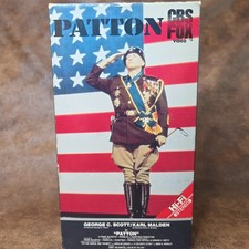 Patton VHS 2 Tape Set Vintage CBS FOX George C Scott Karl Malden