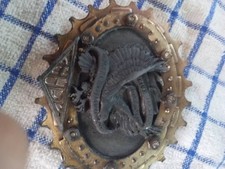 Vintage 1993 Harley Davidson Eagle Traditional Classics Buckle Collection USA