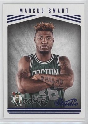 2016-17 Panini Studio Studio Edition Marcus Smart #173 0b3