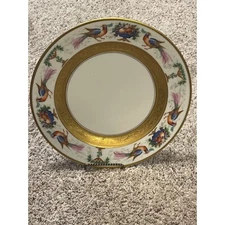 Black Knight CHOP Plate BLK 70 Bavarian Birds of Paradise MINT RARE Replacement 