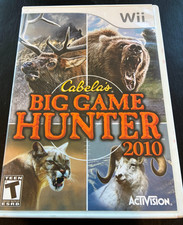 ~~~ CABELA'S BIG GAME HUNTER 2010 FOR THE NINTNEDO WII (TESTED & WORKING) ~~~