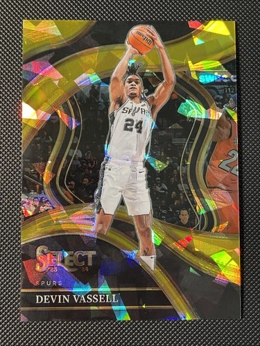 2023-24 Panini Select - Courtside Devin Vassell #248 Gold Prizm # 05/10